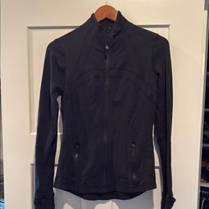 Women's Lululemon Black Full Zip